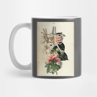 Skeletal Flowers Mug